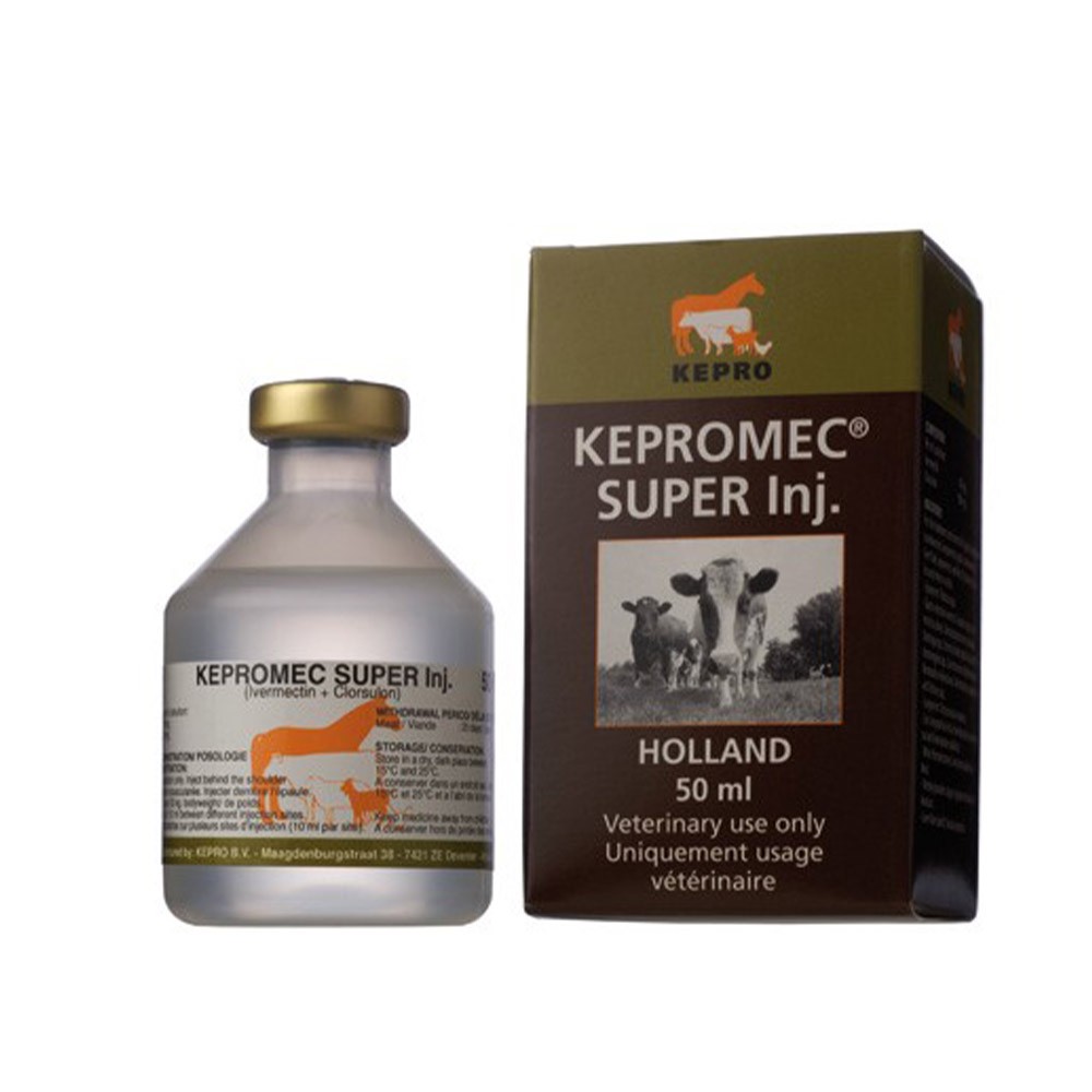 Kepromec Super 10 Mg Ivermectin, 100 Mg Clorsulon 50 Ml